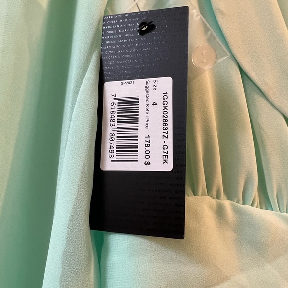 Marciano - Guess: Mint Green Dress - Picture 2 of 3